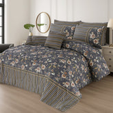 7 Pcs Comforter Set King Size Design KCC 016