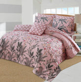7 Pcs Comforter Set King Size Design KCC 031