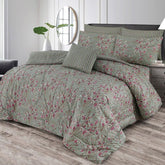7 Pcs Comforter Set King Size Design KCC 042