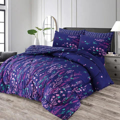7 Pcs Comforter Set King Size Design KCC 027