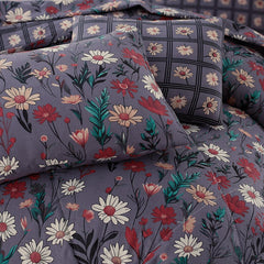7 Pcs Comforter Set King Size Design KCC 051