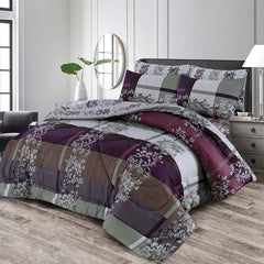Double Bed 6 pc Winter Razai Set (Heavy Filling) Nishat-Baddar