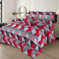 7 Pcs Comforter Set King Size Design KCC 081