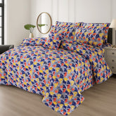7 Pcs Comforter Set King Size Design KCC 079
