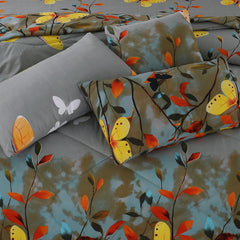 7 Pcs Comforter Set King Size Design KCC 080