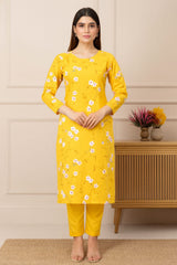 2 Pcs Unstitched Digital Print Suit J-042