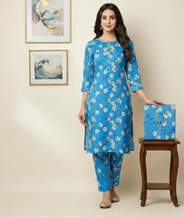 2 Pcs Unstitched Digital Print Suit J-0586