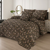 7 Pcs Comforter Set King Size Design KCC 077
