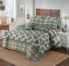 7 Pcs Comforter Set King Size Design KCC 057