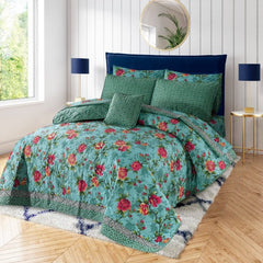 7 Pcs Comforter Set King Size Design KCC 062
