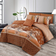 7 Pcs Comforter Set King Size Design KCC 071