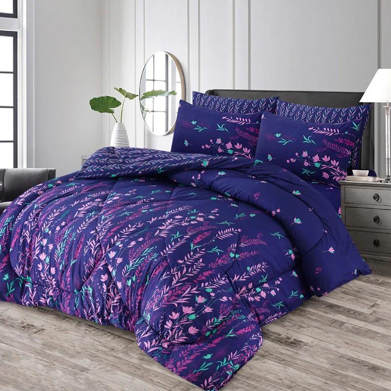 7 Pcs Comforter Set King Size Design KCC 027