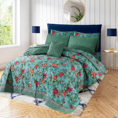 7Pcs Comforter Set King Size Design KCC 002