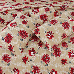7 Pcs Comforter Set King Size Design KCC  078