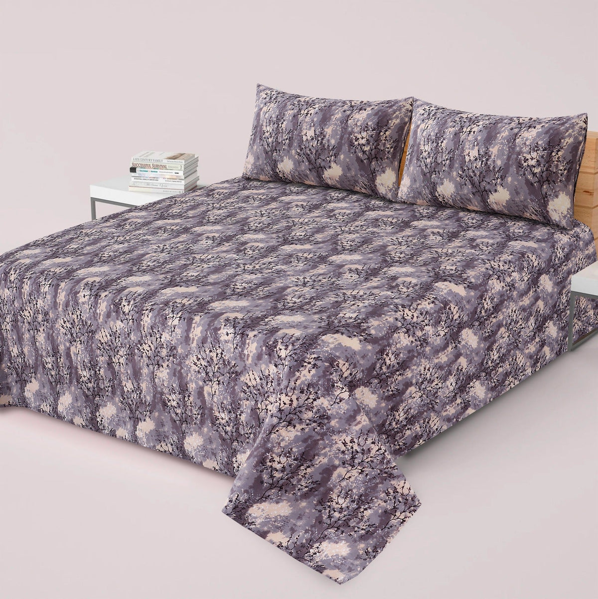 3 Pcs Bed sheet B- 302