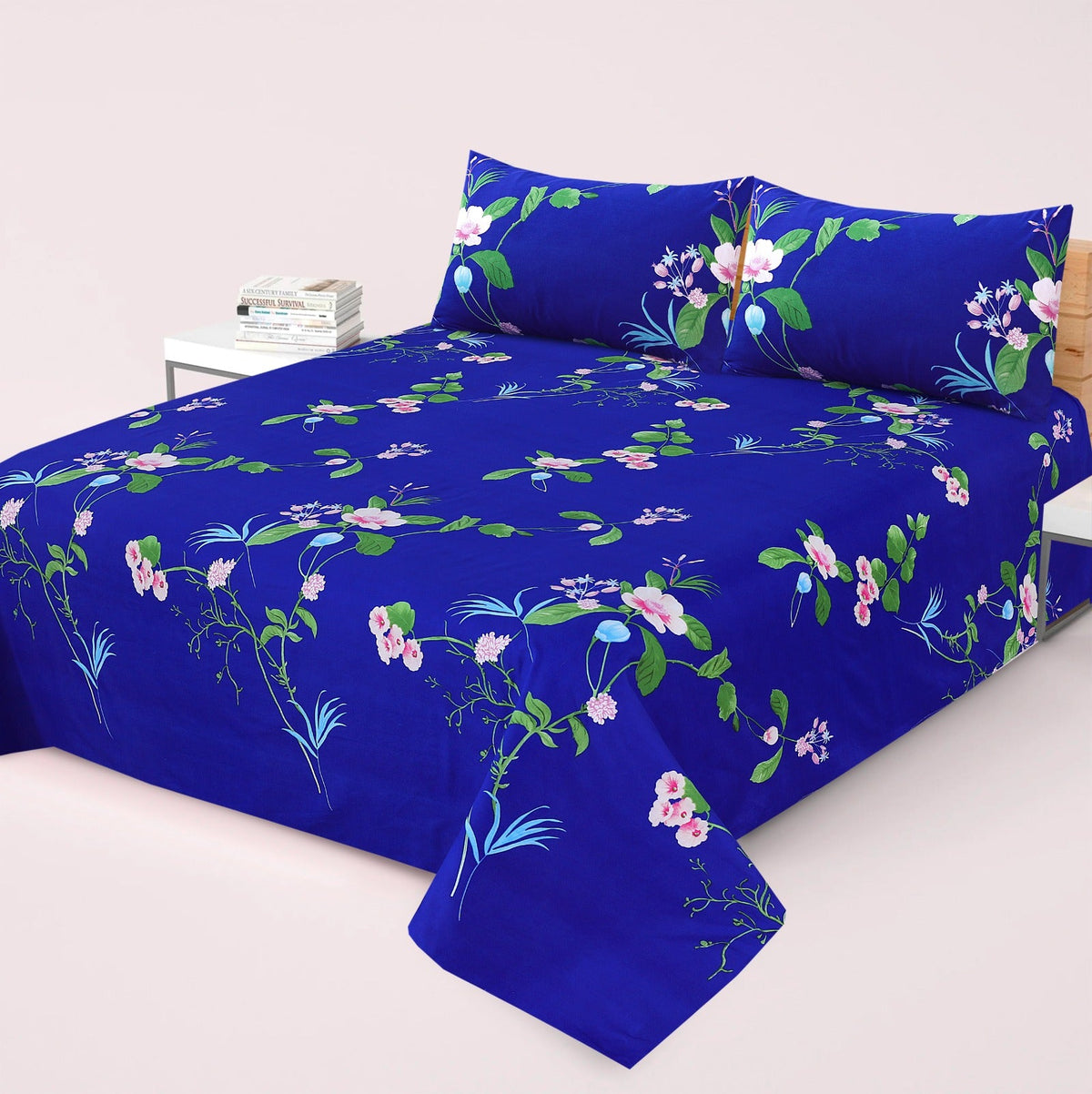 3 Pcs Bed sheet B- 299