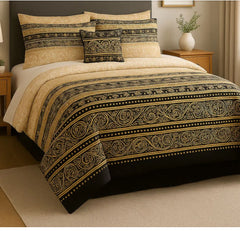 Winter Quilt/Razai Set SH-38 (Heavy polyester Filling)