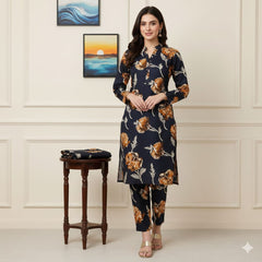 2 Pcs Unstitched Digital Print Suit J-0616