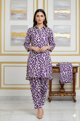 2 Pcs Unstitched Digital Print Suit J-0597