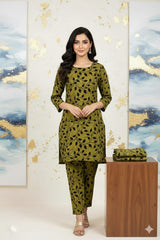 2 Pcs Unstitched Digital Print Suit J-0596