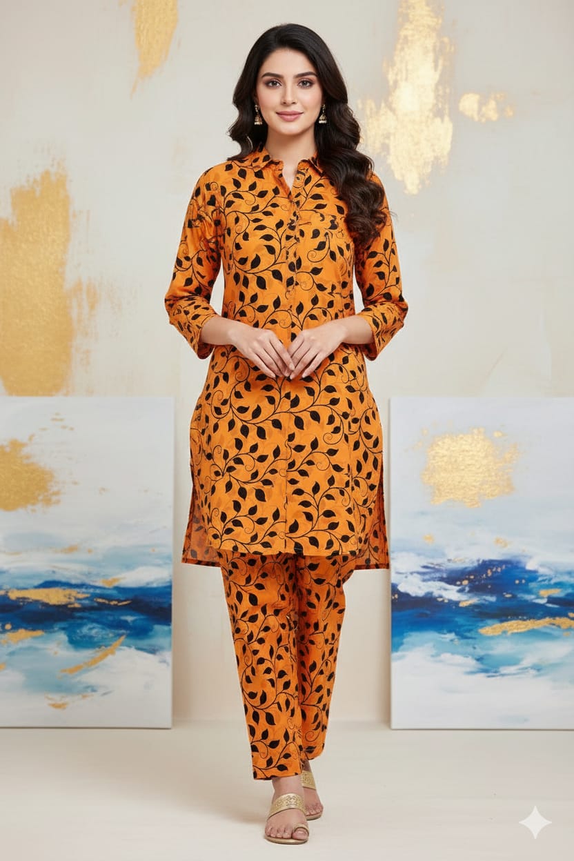 2 Pcs Unstitched Digital Print Suit J-0594
