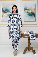2 Pcs Unstitched Digital Print Suit J-0591