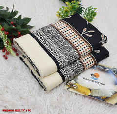 2 Pcs Unstitched Digital Print Suit J-0568