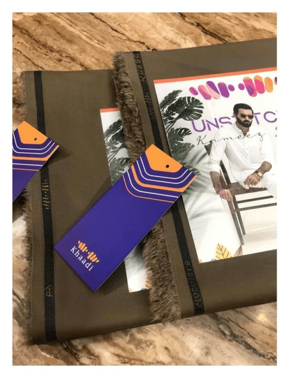 Khaadi Men Unstitched Wash n Wear K2