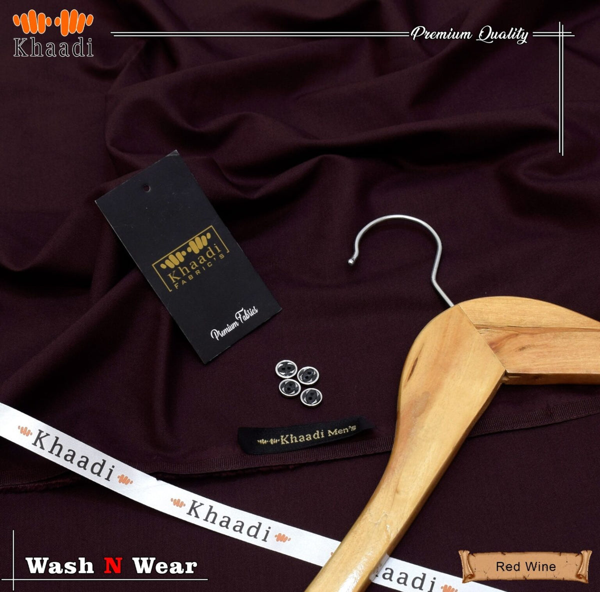 Khaadi Men Unstitched Wash n Wear K10