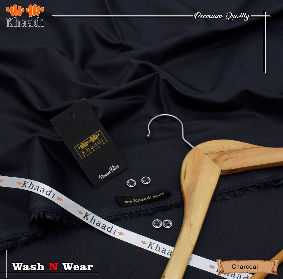 Khaadi Men Unstitched Wash n Wear K20