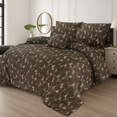 7 Pcs Comforter Set King Size Design KCC  077