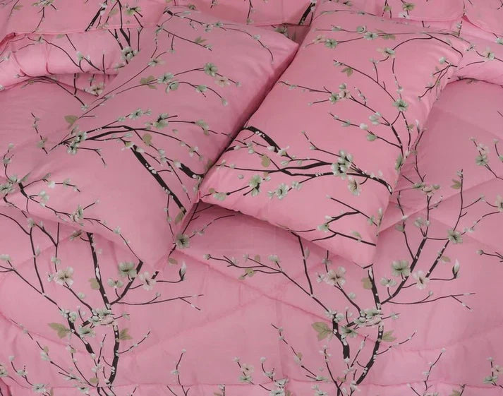 Winter Quilt/Razai Set SH-33 (Heavy polyester Filling)