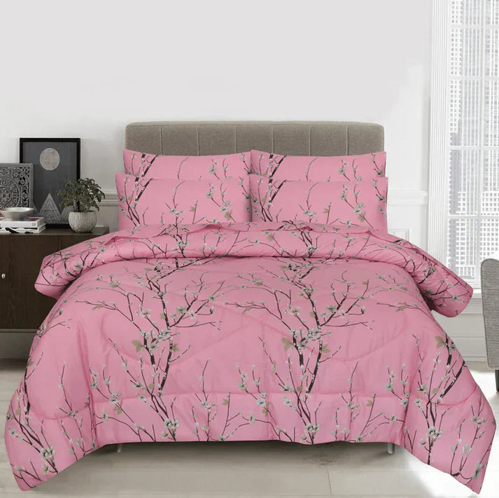Winter Quilt/Razai Set SH-33 (Heavy polyester Filling)